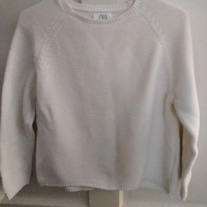 Zara kids knit sweater EUC